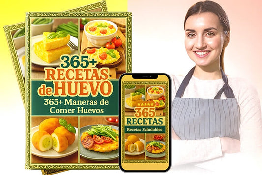 365 Recetas Deliciosas y Saludables con Huevo